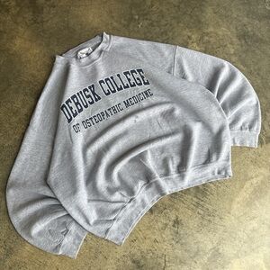 90s Debusk College Crewneck